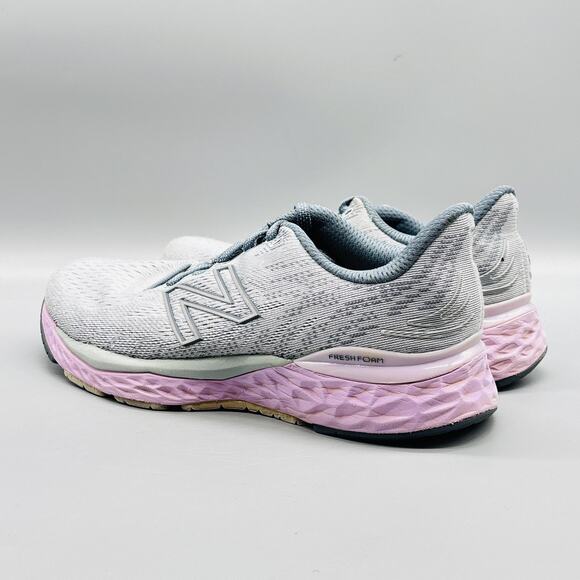 New Balance Shoes Womens 8 Gray Pink Fresh Foam 880v11 Running Athletic Sneakers - Picture 6 of 12